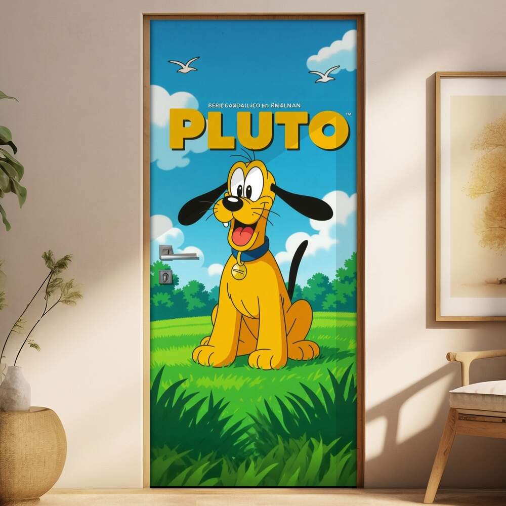 Adesivo de Porta Pluto