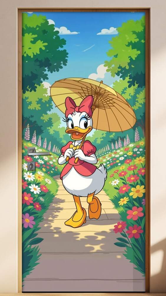 Adesivo de Porta Margarida