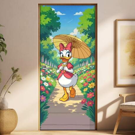 Adesivo de Porta Margarida