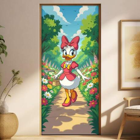 Adesivo de Porta Margarida