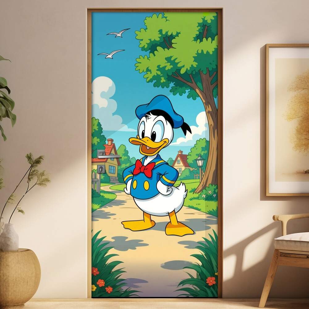 Adesivo de Porta Pato Donald