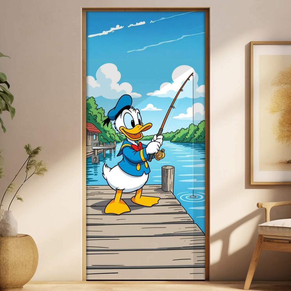 Adesivo de Porta Pato Donald