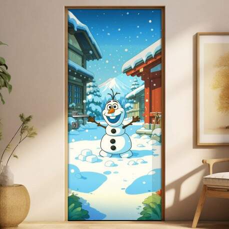 Adesivo de Porta Olaf