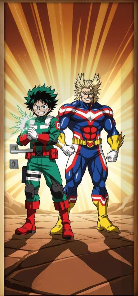 Adesivo de Porta izuku midoriya