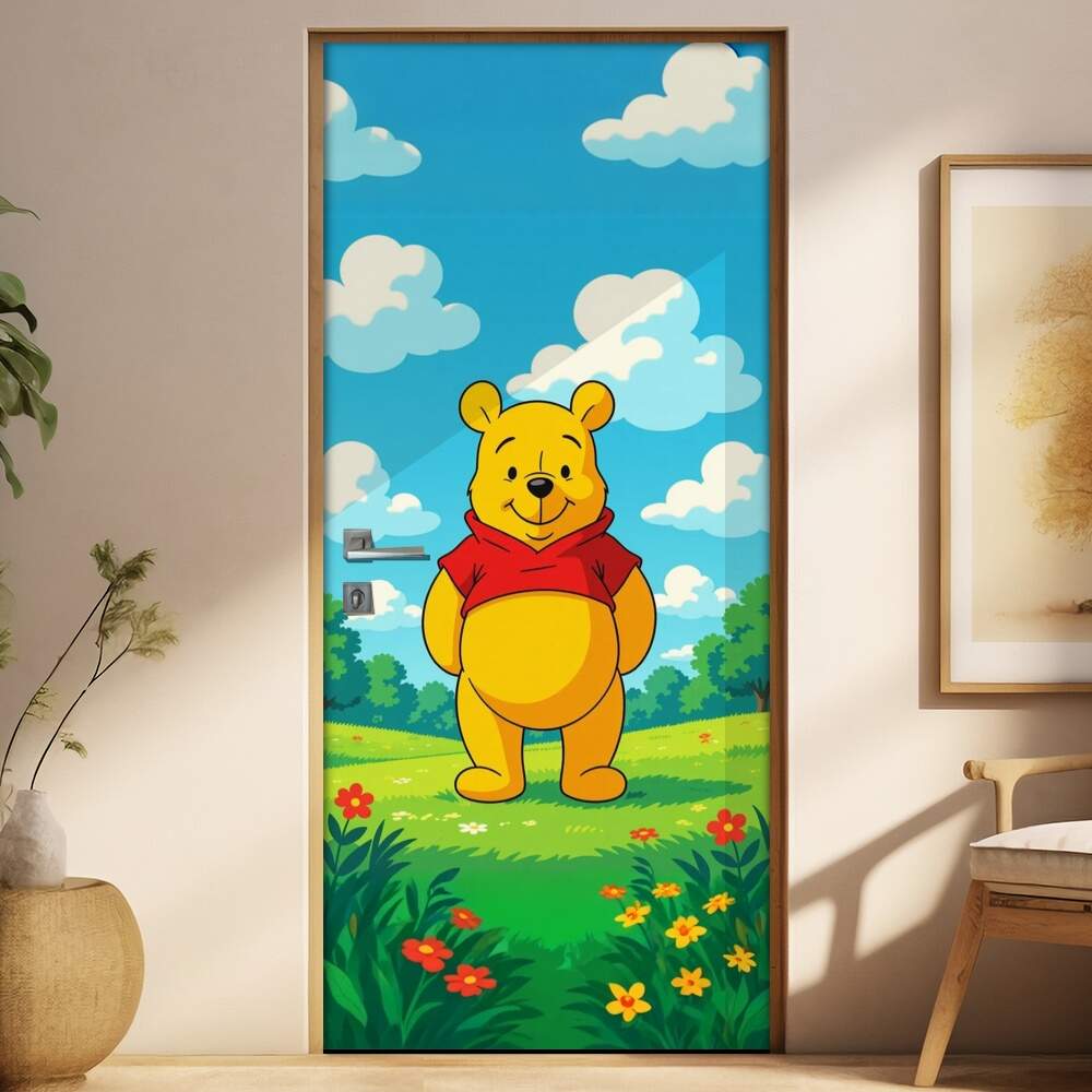 Adesivo de Porta Ursinho pooh