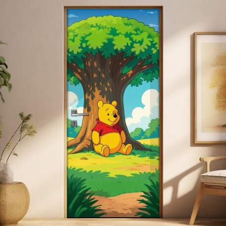 Adesivo de Porta Ursinho pooh
