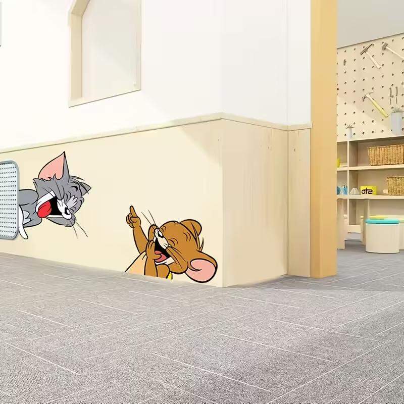 Adesivo de Parede Infantil Tom e Jerry Colorido