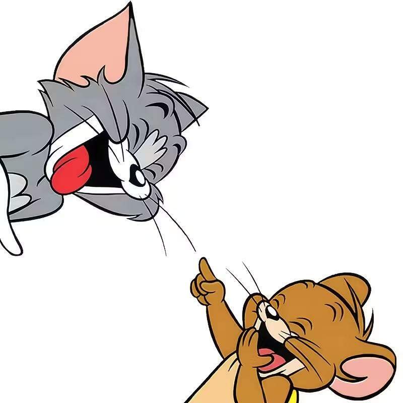 Adesivo de Parede Infantil Tom e Jerry Colorido