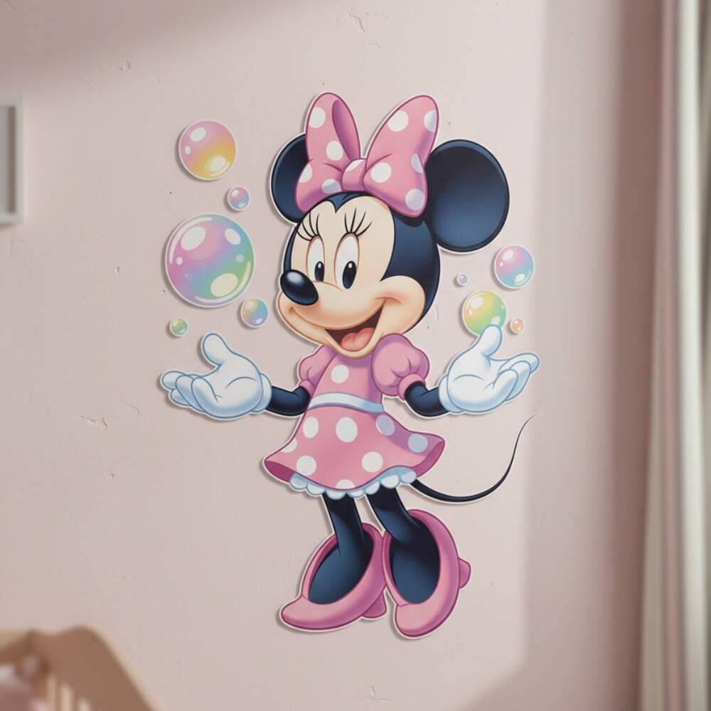 Adesivo de Parede Minnie Decorativa