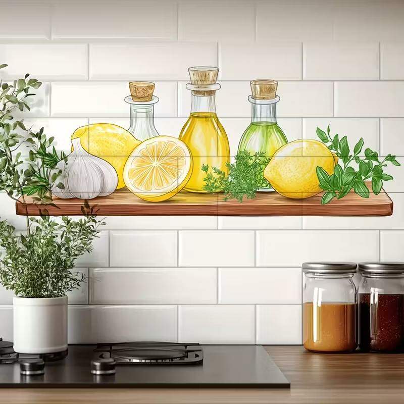 Adesivo de Parede Culin�ria Falfur Lim�o