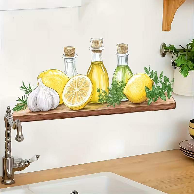 Adesivo de Parede Culin�ria Falfur Lim�o