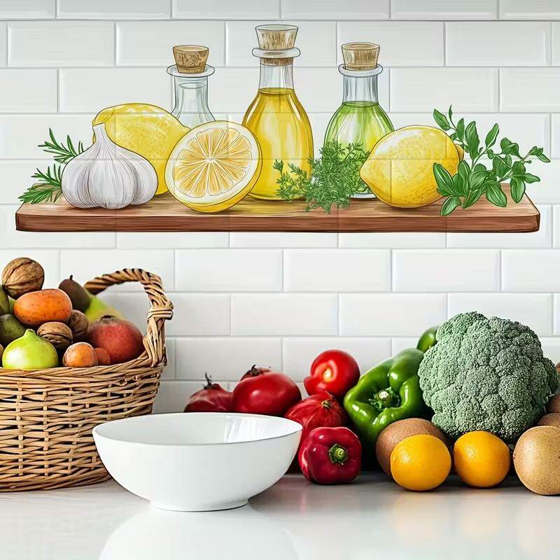 Adesivo de Parede Culin�ria Falfur Lim�o