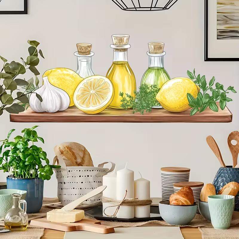 Adesivo de Parede Culin�ria Falfur Lim�o