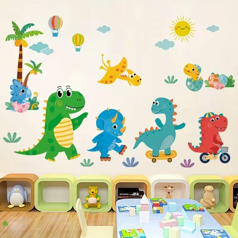 Adesivo de Parede Dinossauros Aventura