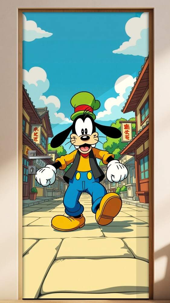 Adesivo de Porta Pateta