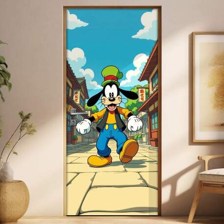 Adesivo de Porta Pateta