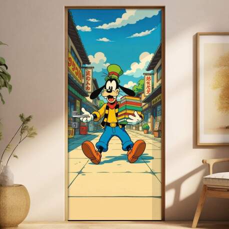 Adesivo de Porta Pateta