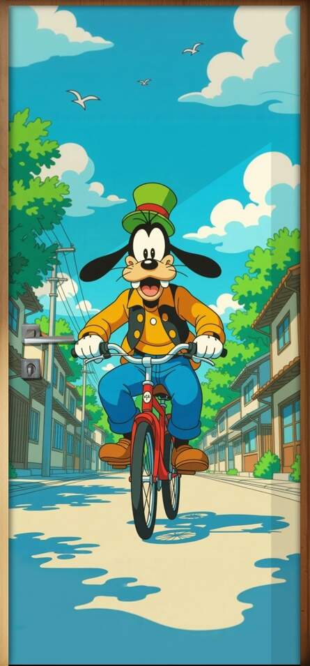 Adesivo de Porta Pateta