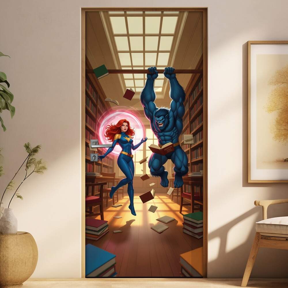 Adesivo de Porta X-Men