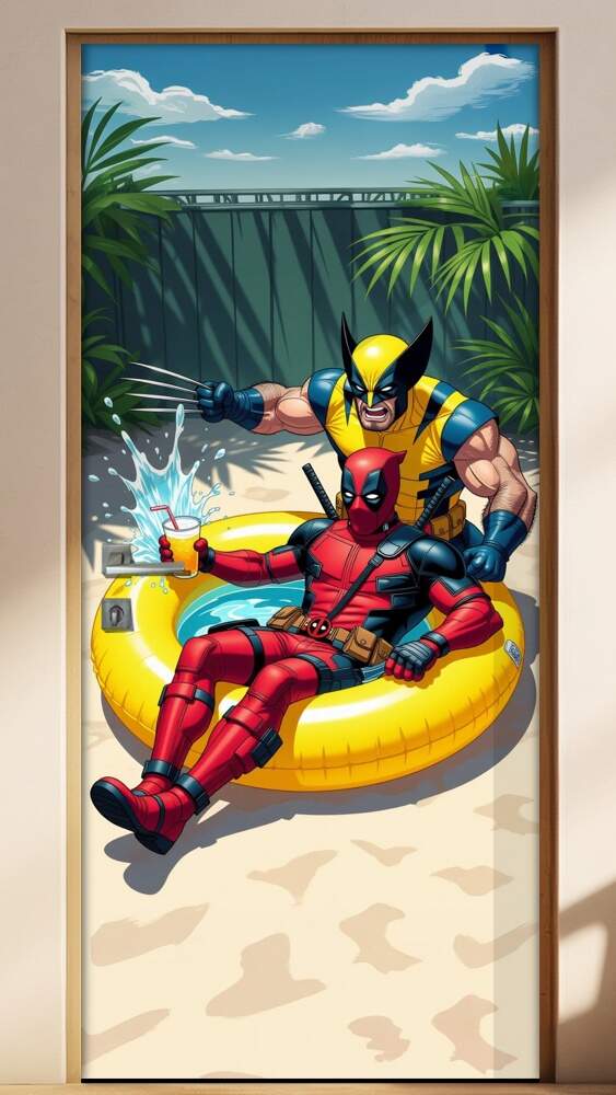 Adesivo de Porta X-Men