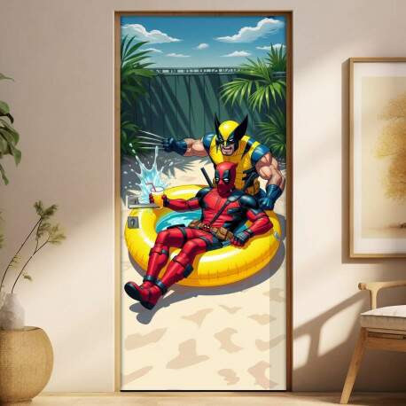 Adesivo de Porta X-Men