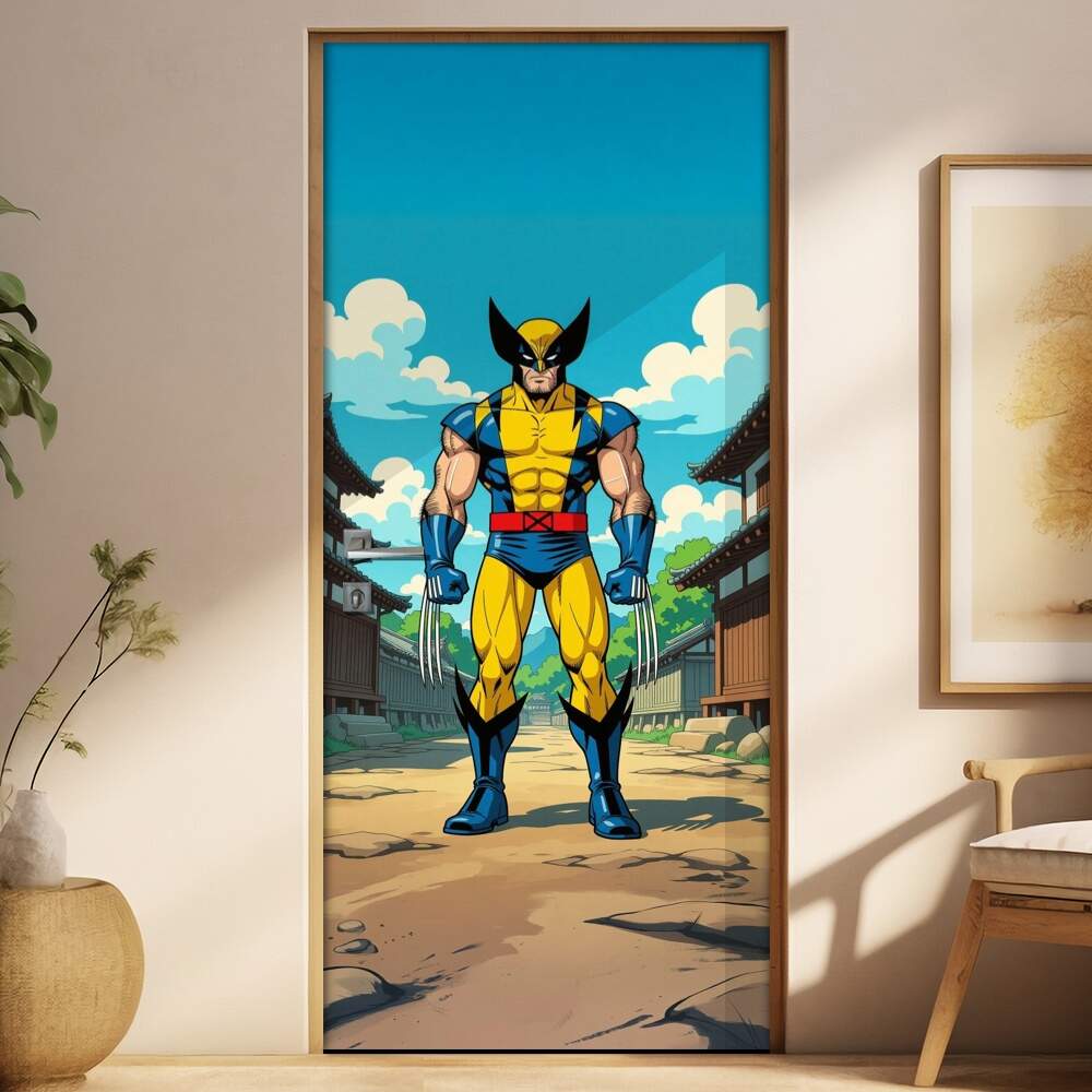 Adesivo de Porta Wolverine
