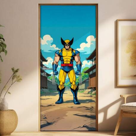 Adesivo de Porta Wolverine