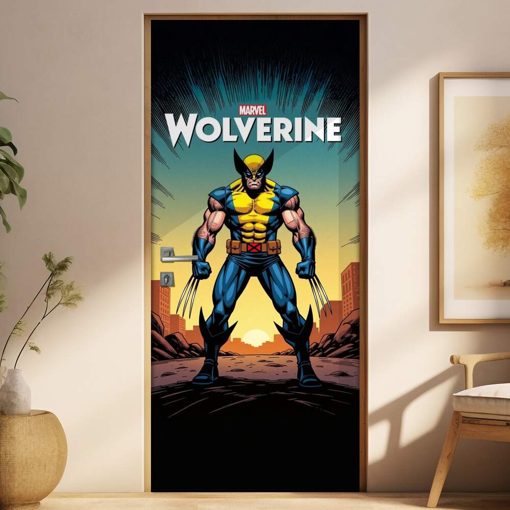 Adesivo de Porta Wolverine