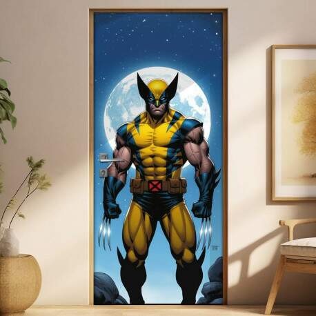 Adesivo de Porta Wolverine