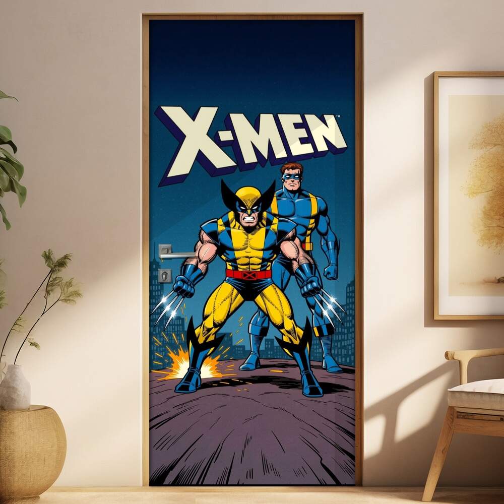 Adesivo de Porta Wolverine