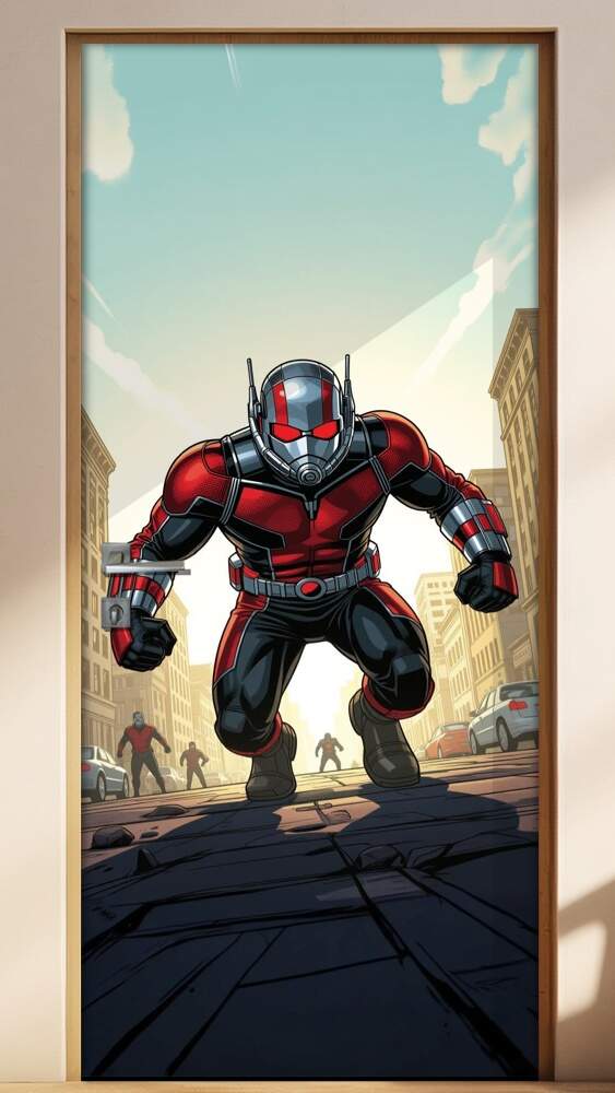 Adesivo de Porta Homem Formiga