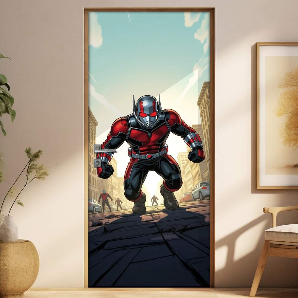 Adesivo de Porta Homem Formiga