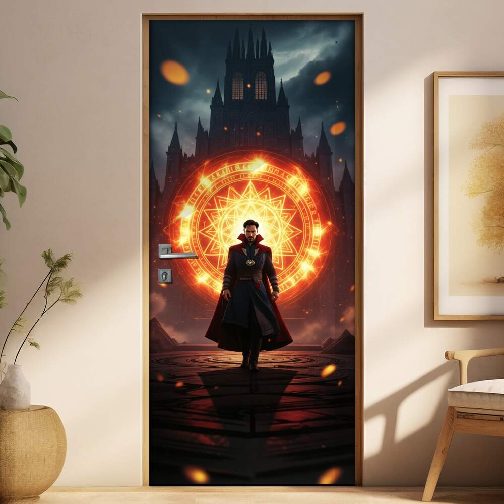 Adesivo de Porta Doutor Estranho