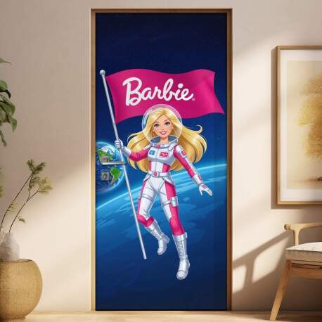 Adesivo de Porta Barbie