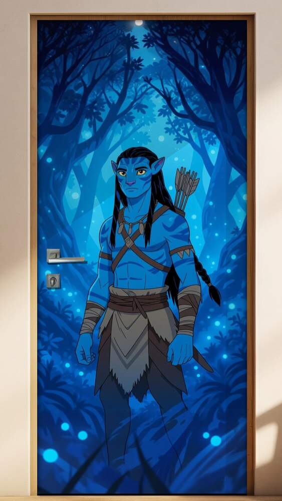 Adesivo de Porta Avatar