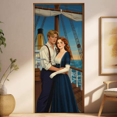 Adesivo de Porta Titanic