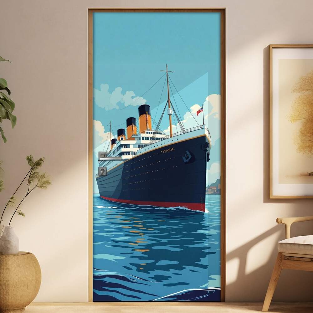 Adesivo de Porta Titanic