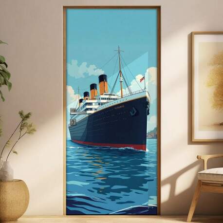 Adesivo de Porta Titanic