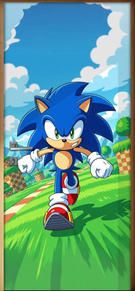 Adesivo de Porta Sonic