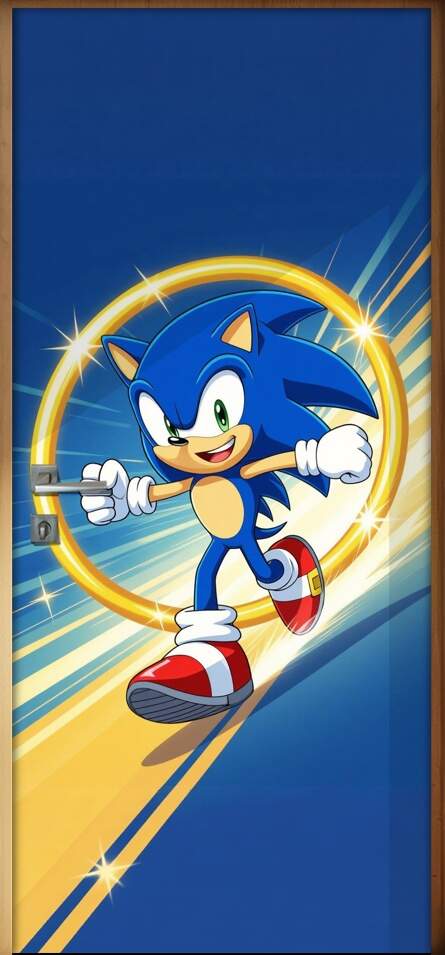 Adesivo de Porta Sonic