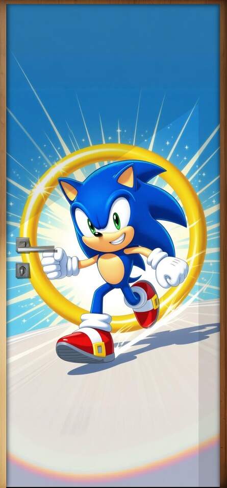 Adesivo de Porta Sonic
