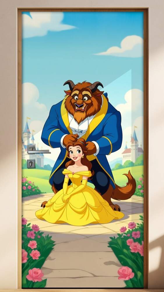 Adesivo de Porta Bela