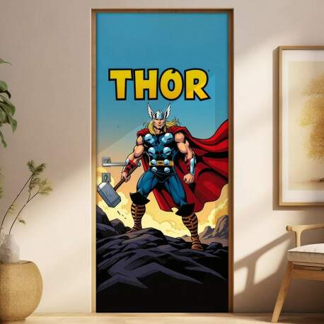Adesivo de Porta Thor