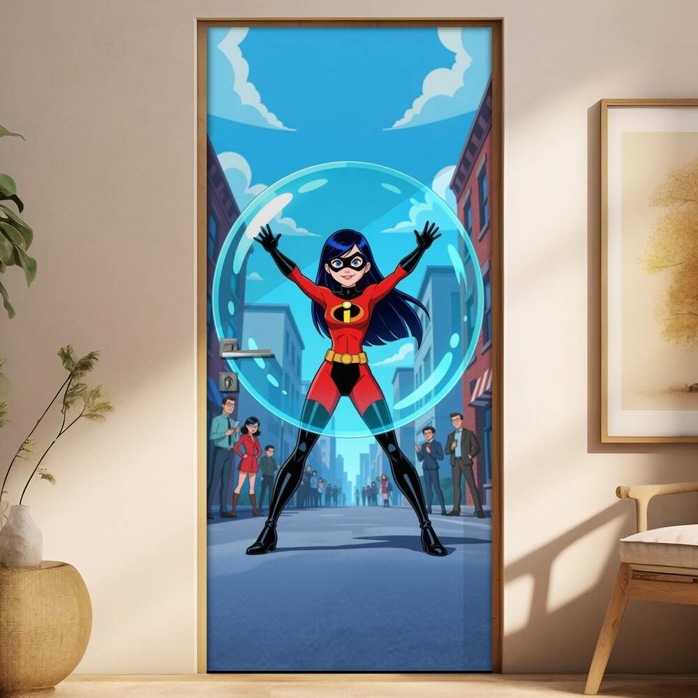 Adesivo de Porta Os Incrveis