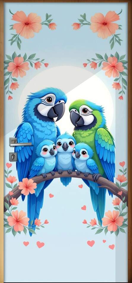 Adesivo de Porta Rio