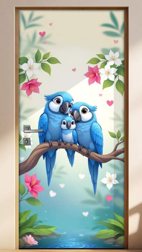 Adesivo de Porta Rio