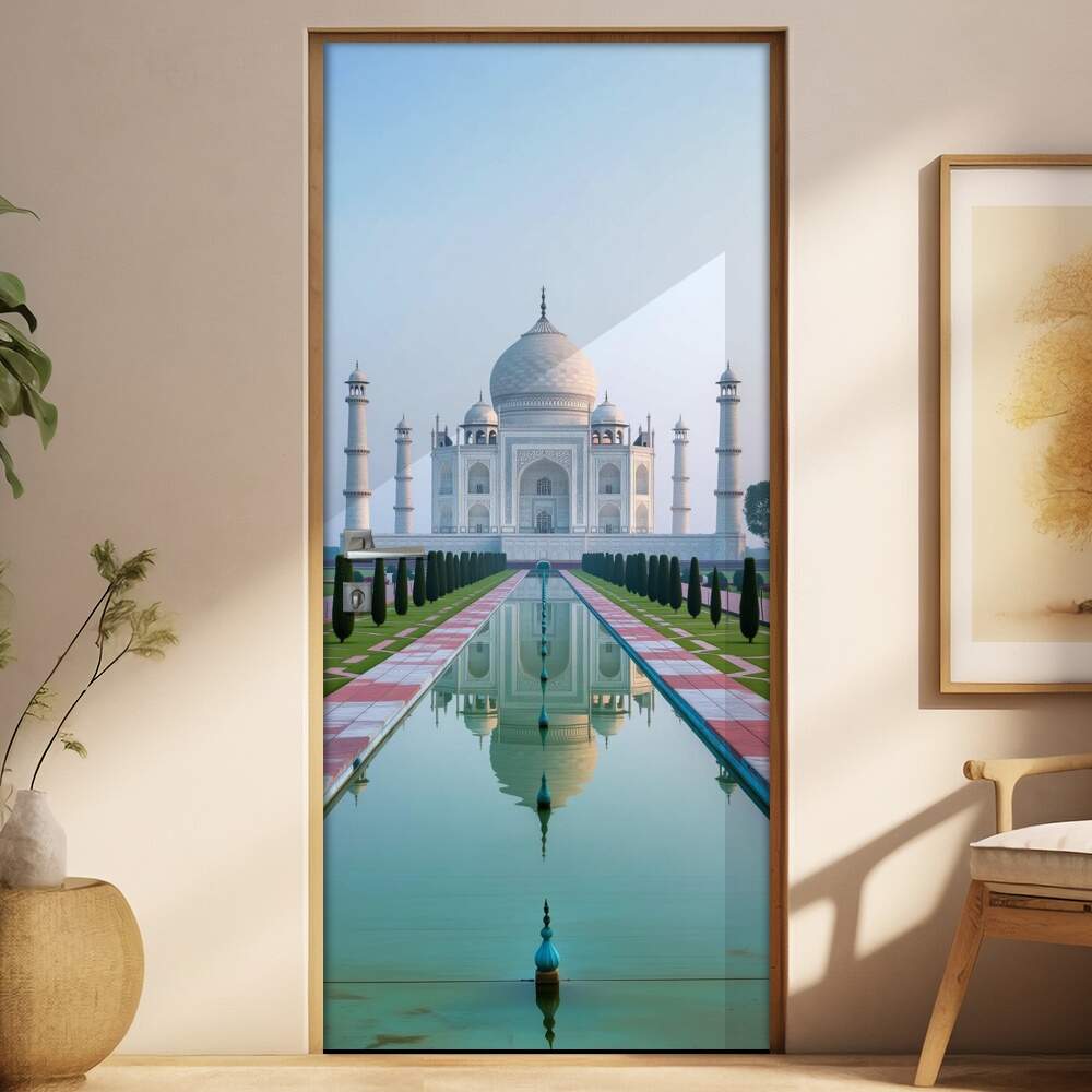 Adesivo de Porta Taj Mahal
