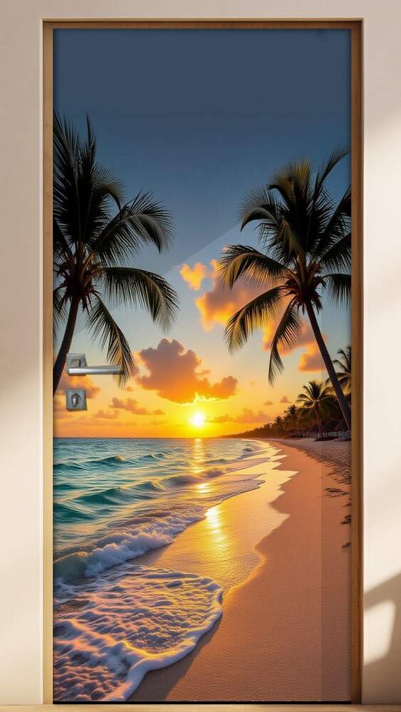 Adesivo de Porta Cancun