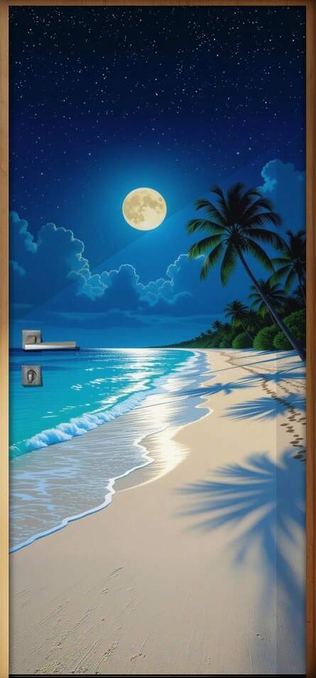 Adesivo de Porta Cancun