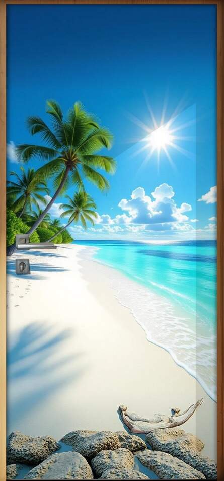 Adesivo de Porta Cancun